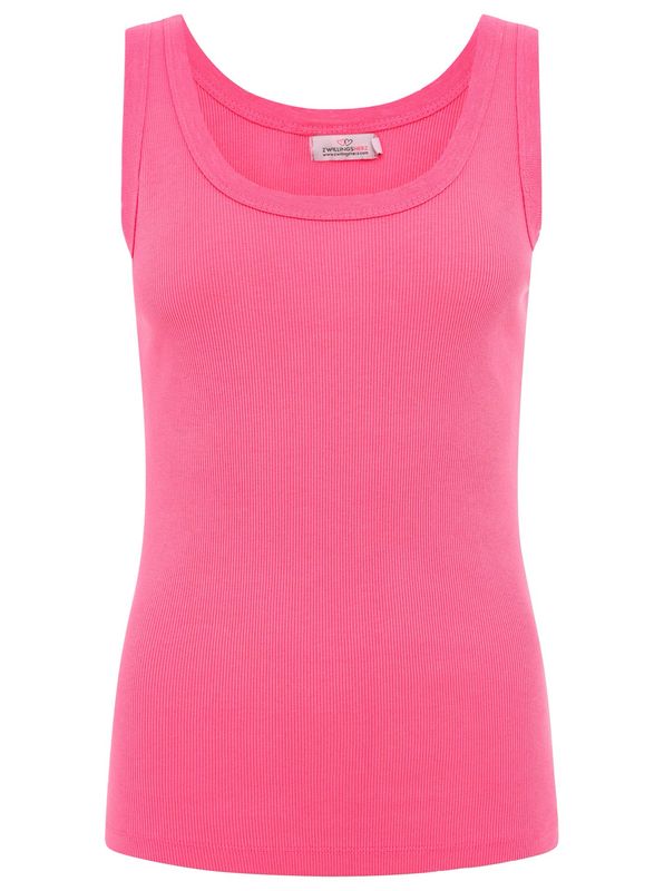 ?Zwillingsherz Tanktop stone washed pink