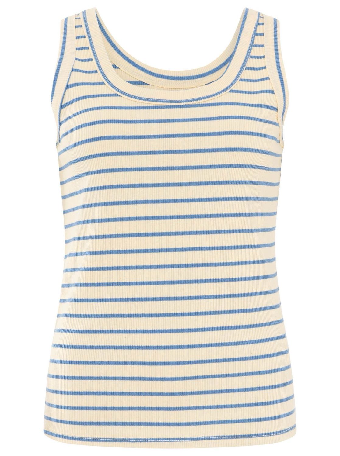 ? Zwillingsherz Tanktop Stripe hellblau ? Zwillingsherz Tanktop Stripe hellblau