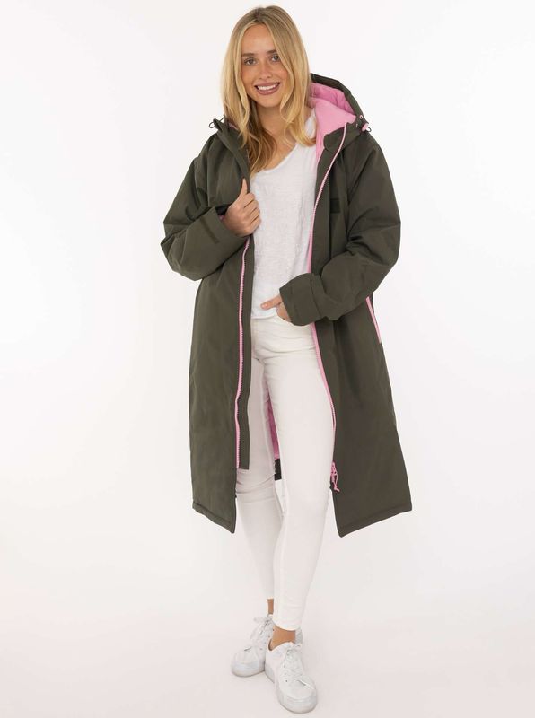 ? Zwillingsherz Oversized Windjacke Summer Khaki