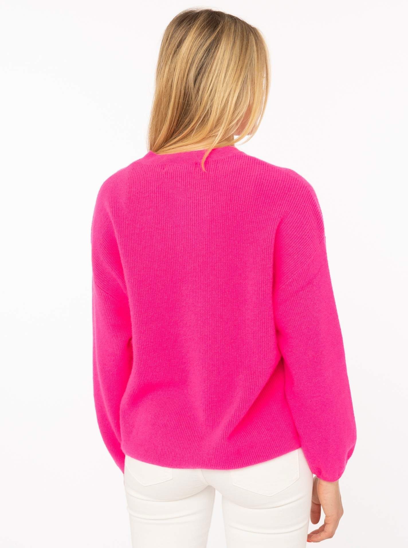 ? Zwillingsherz Pullover 100% Cashmere neon pink
