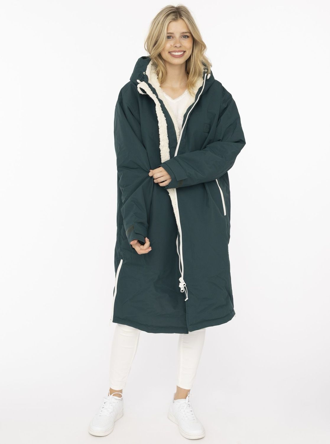 ? Zwillingsherz Oversized Windjacke Autumn petrol