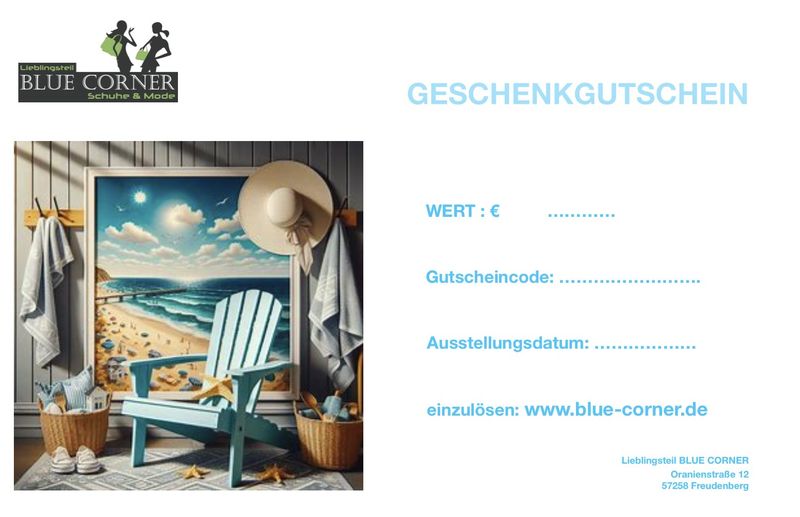 Geschenkgutschein Beach1 Geschenkgutschein Beach1