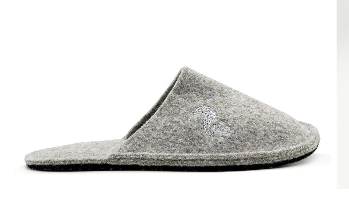 Thies Cozy Alpaka Slipper grey Thies Cozy Alpaka Slipper grey