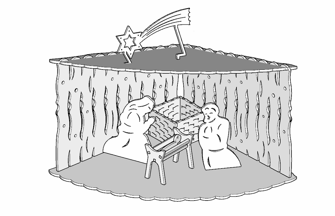 Weihnachtskrippe