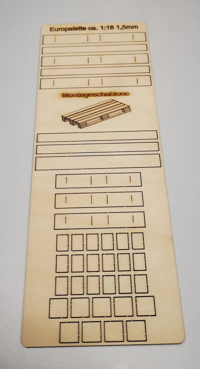 Palette Maßstab 1:18