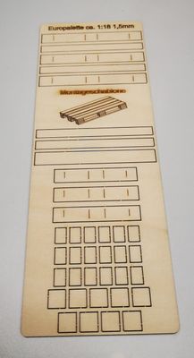 Palette Maßstab 1:18