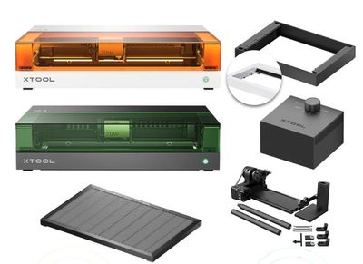xTool S1 20W Diodenlaser - Deluxebundle xTool S1 20W Diodenlaser - Deluxebundle