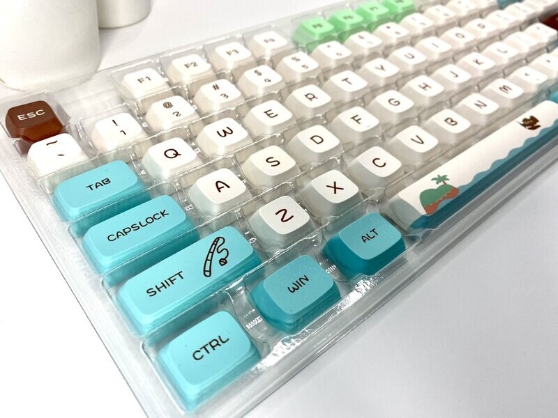 Keycaps Isla Paraíso