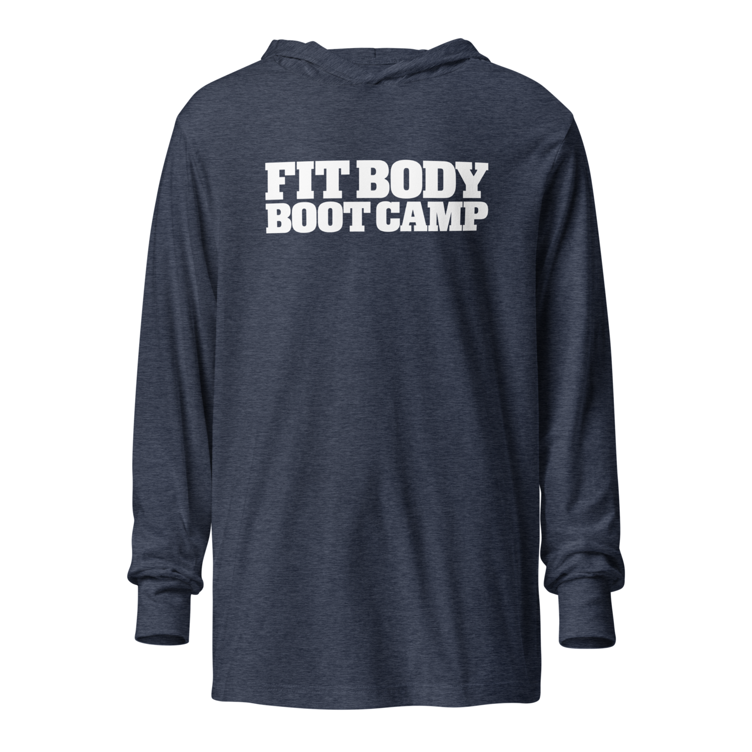 Unisex Hooded Long Sleeve Tee