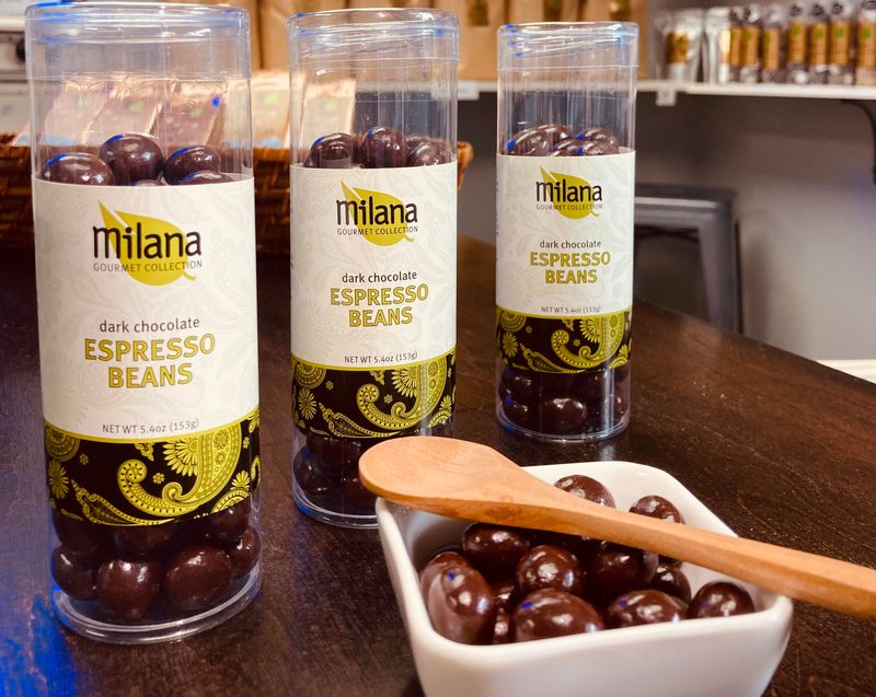 Dark Chocolate Espresso Beans