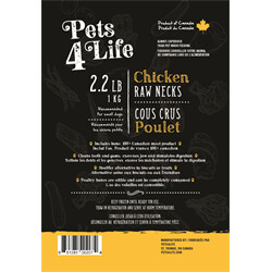 Pets 4 Life - Frozen Raw Bone Treats