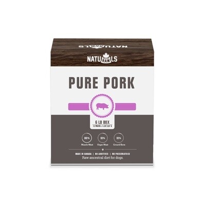 NatuRaw Frozenls - Raw Frozen Pure Pork