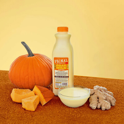 Primal Frozen Raw Frozen Goat Milk Pumpkin Spice Quart 32 oz