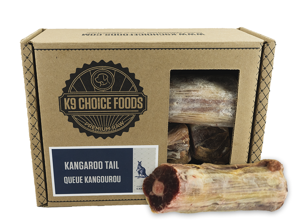 K9 CHOICE - Frozen - Kangaroo Whole Tail