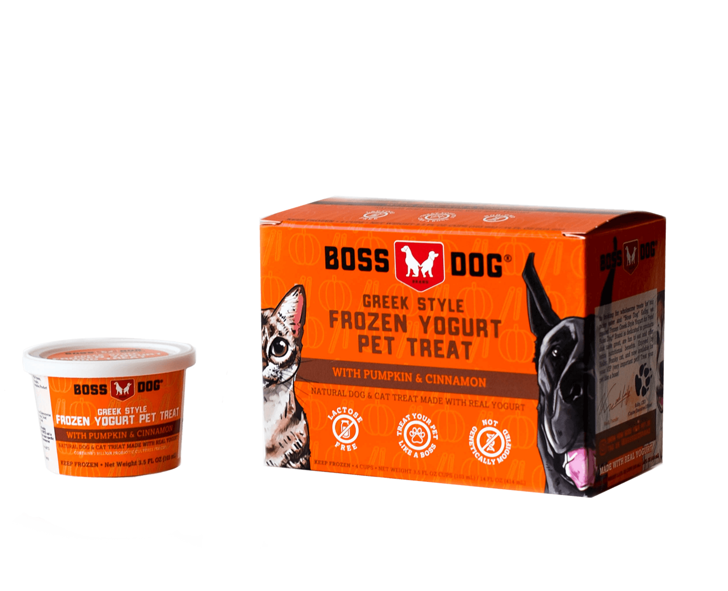 BOSS DOG - Frozen - Yogurt Pumpkin & Cinnamon