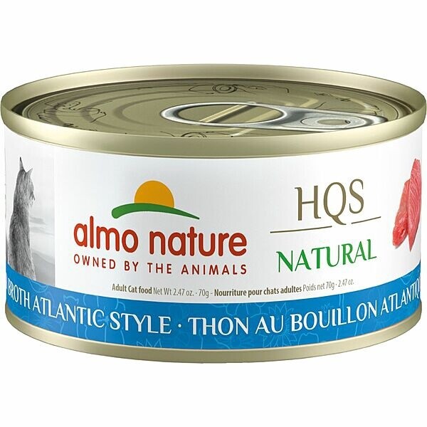 ALMO NATURE - Tuna in Broth Atlantic Style 70GM | Cat