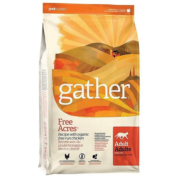 PETCUREAN - Gather Free Acres Free Run Chicken 4LB (6) | Cat /PC