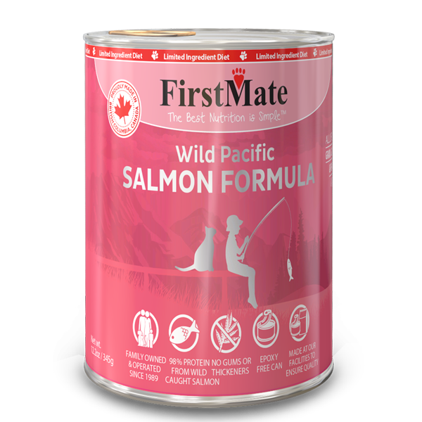 FirstMate Cat LID GF Salmon 12.2 oz