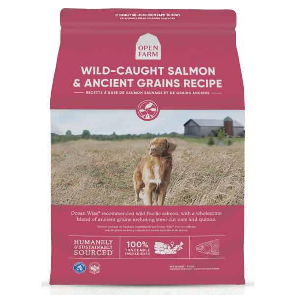 Open Farm Dog Wild Salmon & Ancient Grain 22 lb