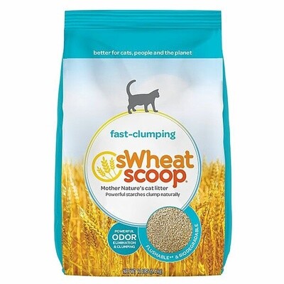 SWHEAT SCOOP Cat Swheat Scoop Fast Clumping Litter 12lbs