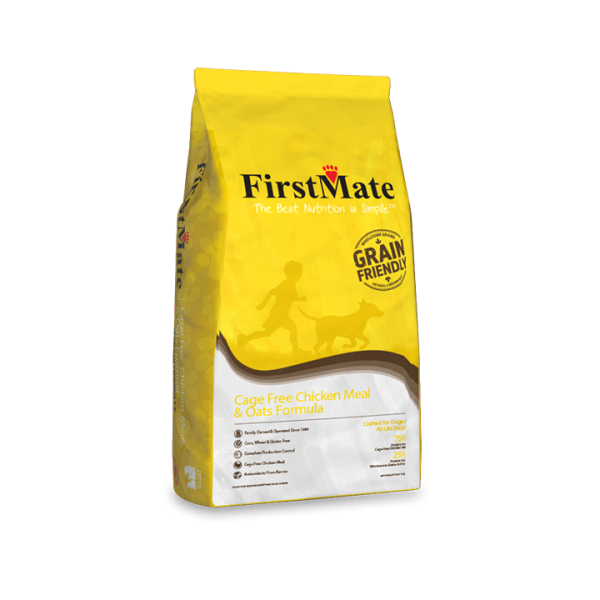 FirstMate Dog GFriendly Cage Free Chicken Meal & Oats 5 lb