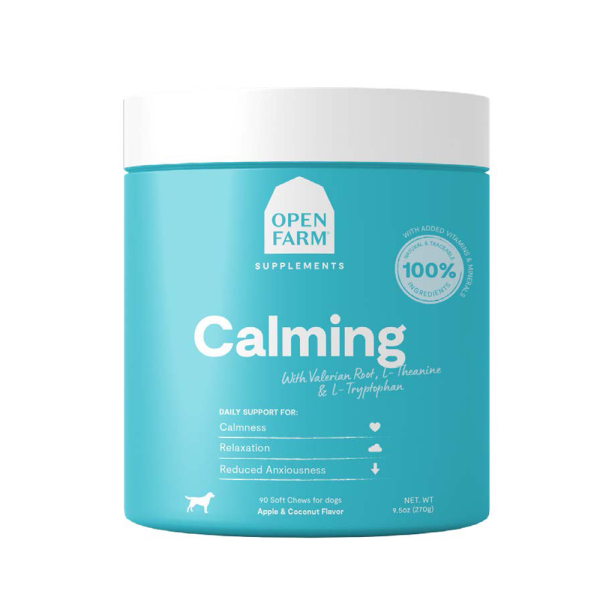 Open Farm Dog Supplement Calming Chews 90 ct