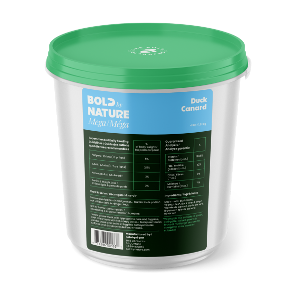 Bold by Nature Dog Mega Duck Tub 4 lb