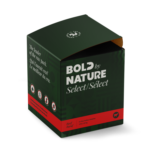 Bold by Nature Dog Select Chicken Patties 4 lb