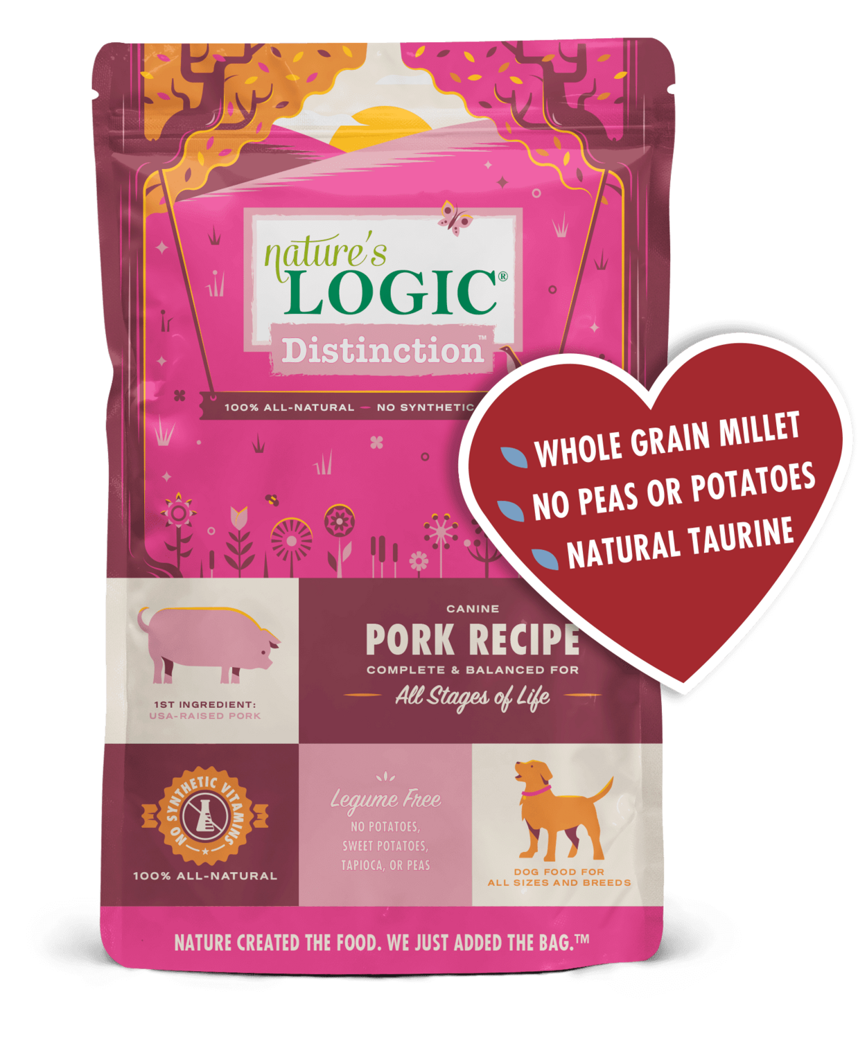NATURES LOGIC - Distinction Pork - 4.4lb