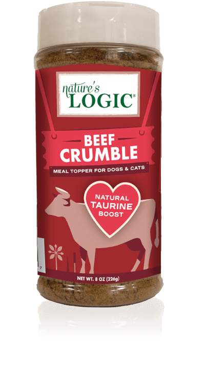 NATURES LOGIC - Beef Crumble Topper  - 8 oz