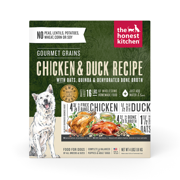 HK Dog Dehydrated Gourmet Grains Chicken & Duck 4 lb