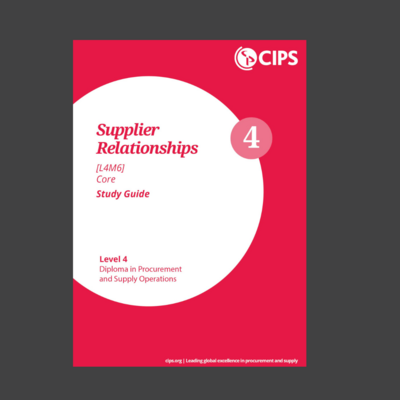 Supplier Relationships (L4M6)