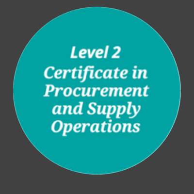 CIPS Level 2 Certificate in Procurement and Supply Operations  ( full package) Online