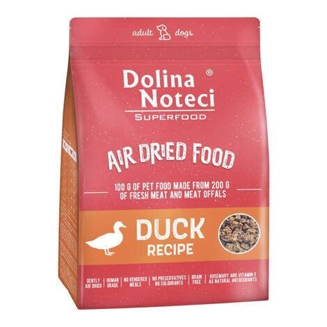 DOLINA NOTECI SUPERFOOD - DUCK DISH- DRIED FOOD FOR ADULT DOGS -1 kg BAGS