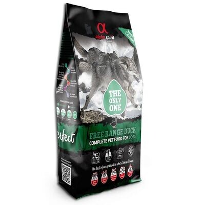 Alpha Spirit- DUCK- Complete Adult Dog Food – The Only One (3kg)