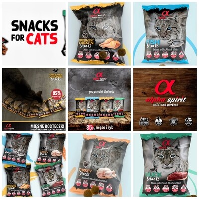 CAT- ADULT CATS AND KITTENS- TREATS