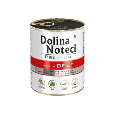 DOLINA NOTECI PREMIUM- BEEF-WET FOOD FOR ADULT DOGS- 400 GR CANS