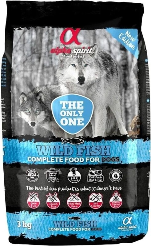 ALPHA SPIRIT- WILD FISH- COMPLETE DOG FOOD – SEMI-MOIST- ADULT DOG (1.5KG)