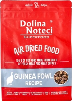 DOLINA NOTECI SUPERFOOD Guinea Fowl Dish Air-Dried Dog Food for Adult Dogs (1 kg)