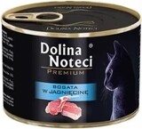 DOLINA NOTECI PREMIUM - WET CAT FOOD - RICH IN LAMB (IN SAUCE) - 185 GR CANS