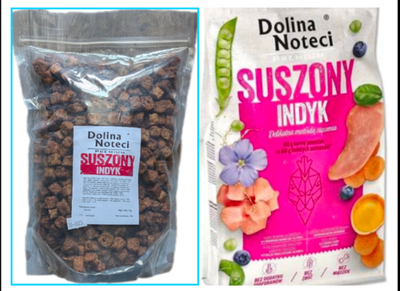 DOLINA NOTECI PREMIUM - Complete, airdried food for adult dogs of all breeds - TURKEY - 1 kg