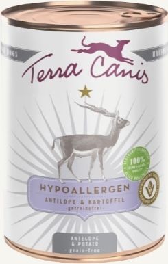 TERRA CANIS- Hypoallergenic- ANTELOPE WITH POTATO- 400 gr