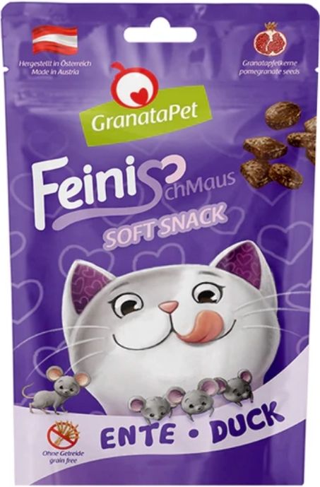 PRZEKĄSKI dla KOTÓW - "FEINISCHMAUS" - KACZKA - 50 gr