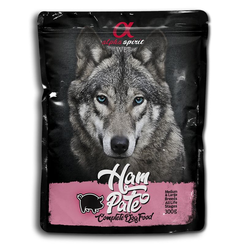 ALPHA SPIRIT- PASZTET Z SZYNKI- 300 gr saszetki