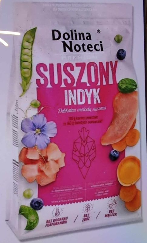 DOLINA NOTECI PREMIUM- Karma pełnoporcjowa suszona dla dorosłych psów wszystkich ras- INDYK- 9 kg