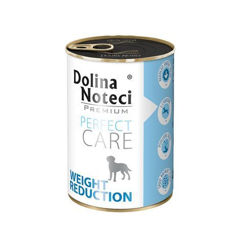 DOLINA NOTECI PREMIUM- PERFECT CARE WEIGHT REDUCTION- MOKRA KARMA DLA PSÓW KAŻDEGO WIEKU- 400 gr PUSZKA