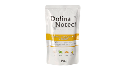 DOLINA NOTECI PREMIUM- DUCK WITH PUMPKIN- WET FOOD FOR ADULT DOGS- 150 gr POUCH