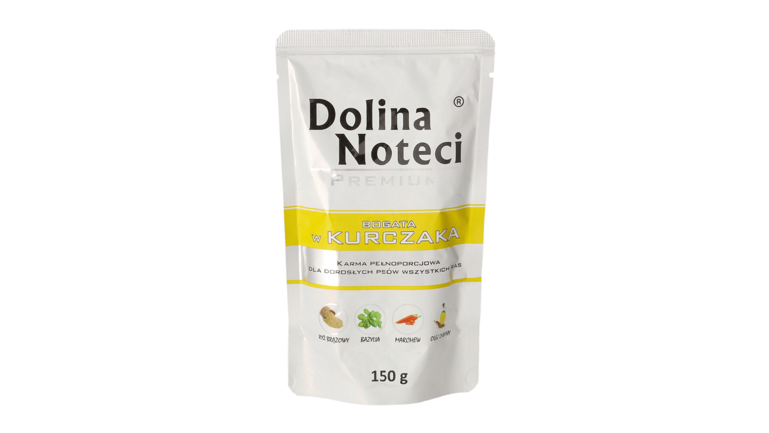 DOLINA NOTECI PREMIUM-CHICKEN- WET FOOD FOR ADULT DOGS- 150 gr POUCH
