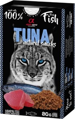 ALPHA SPIRIT- Natural Cat Treats- TUNA- (80g)