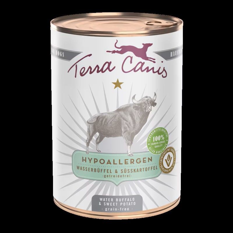​​TERRA CANIS- Hypoalergiczna - BAWÓŁ WODNY Z BATATAMI- 400 gr